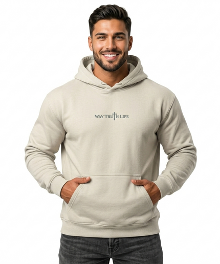 New Way Truth Life Urban Garment-Dyed Hoodie Dark