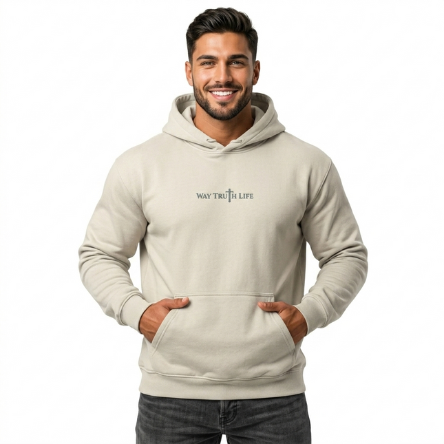 New Way Truth Life Urban Garment-Dyed Hoodie Dark