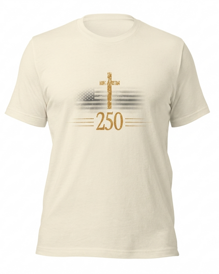 <a href="https://shop.jesus-live.com/collections/america-250-anniversary" title="https://shop.jesus-live.com/collections/america-250-anniversary"><strong>AMERICA 250 — One Nation Tee</strong></a>