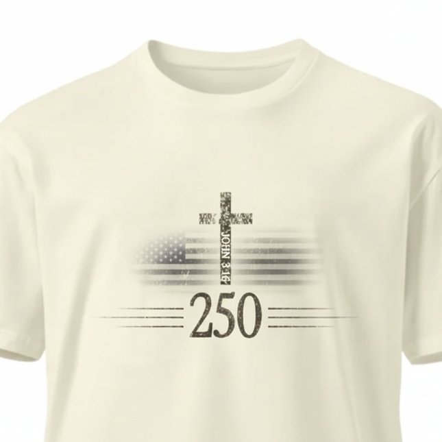 America 250 Faith Tee