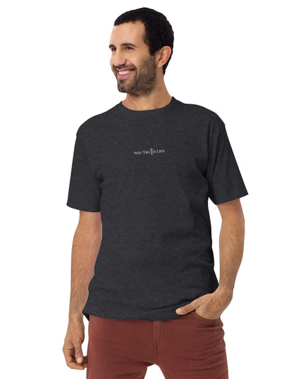 <a href="/products/new-jesus-the-way-men-s-premium-heavyweight-tee-dark" title="New JESUS The Way Men’s Premium Heavyweight Tee Dark"><strong>Faith-inspired style for everyday life. Explore our latest collection.</strong></a>