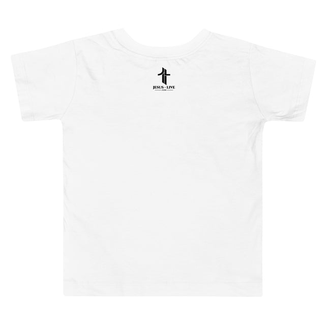 Jesus The Truth Christian kids t-shirt in White, back view