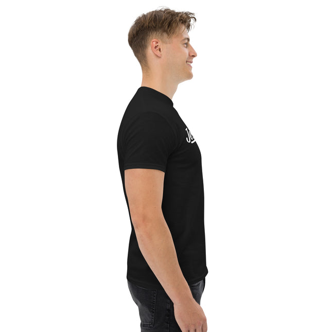 Jesus Revival Christian t-shirt in Black, right view