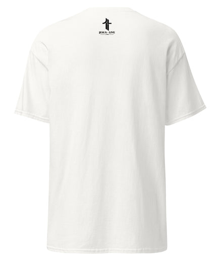 Jesus Revival Christian t-shirt in White, back view