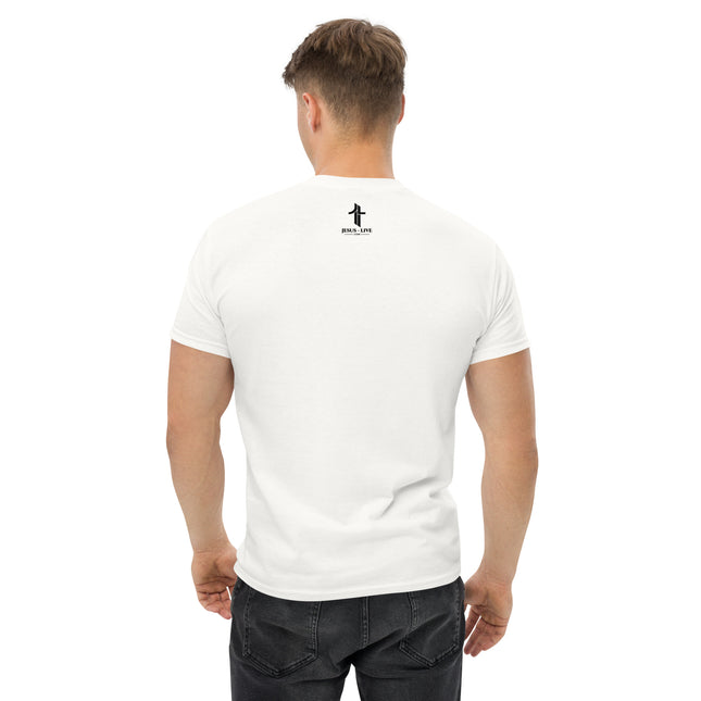 Jesus Revival Christian t-shirt in White, back view