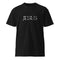 Jesus Way Truth Life Christian t-shirt in Black, front view